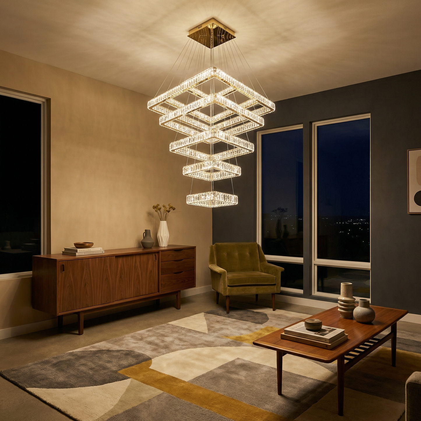 Lustre Cristarve vue détail | Luxarmonie