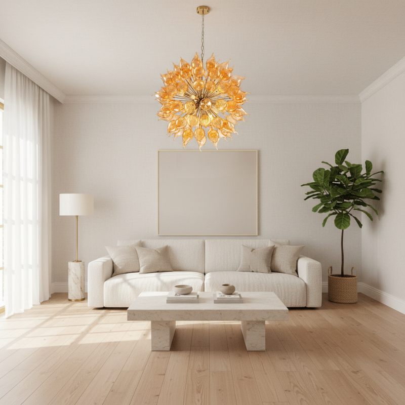 Suspension Dandelionis vue détail | Luxarmonie