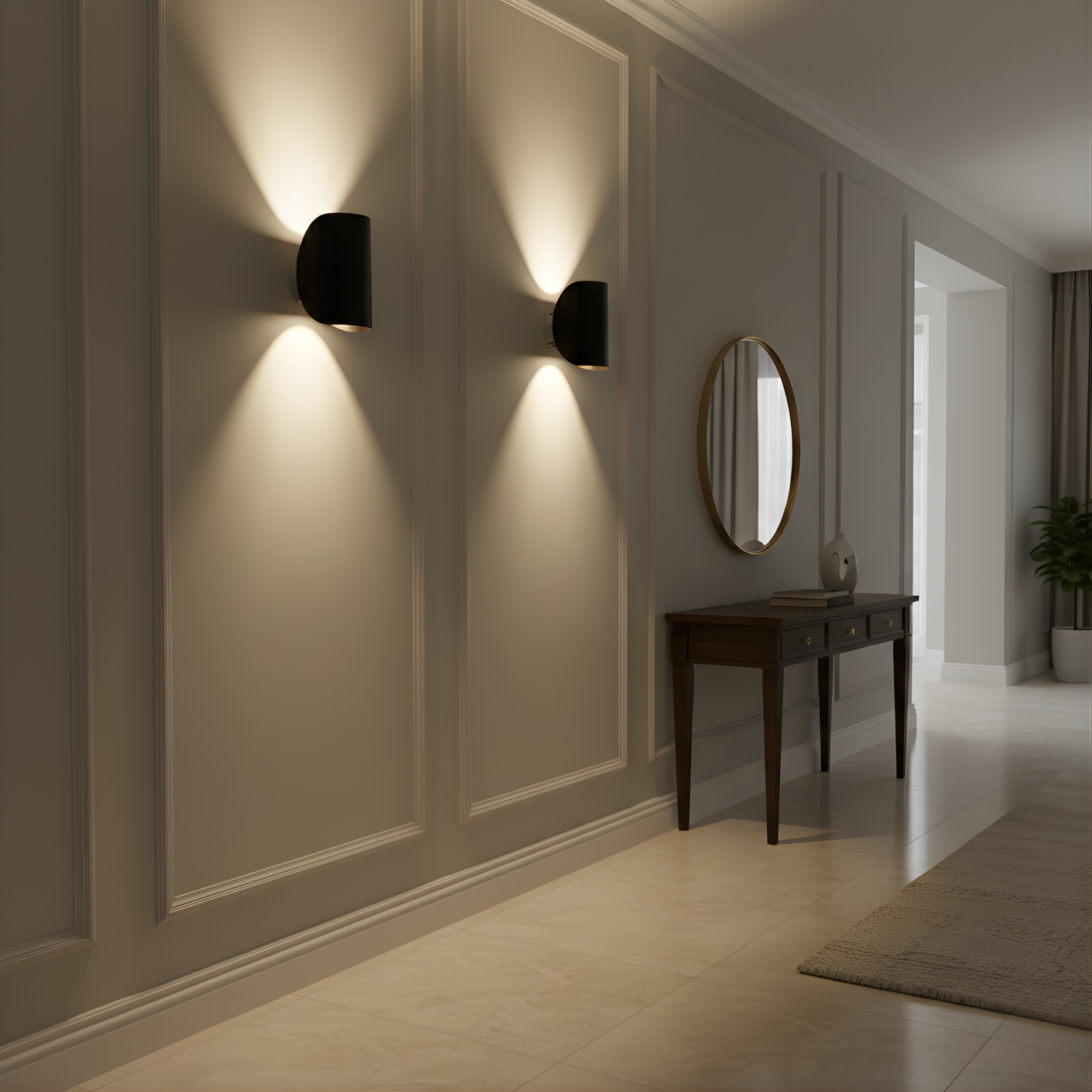 Applique murale moderne en aluminium rotative – Ciral