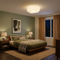 Plafonnier en soie fait main – Zénitha