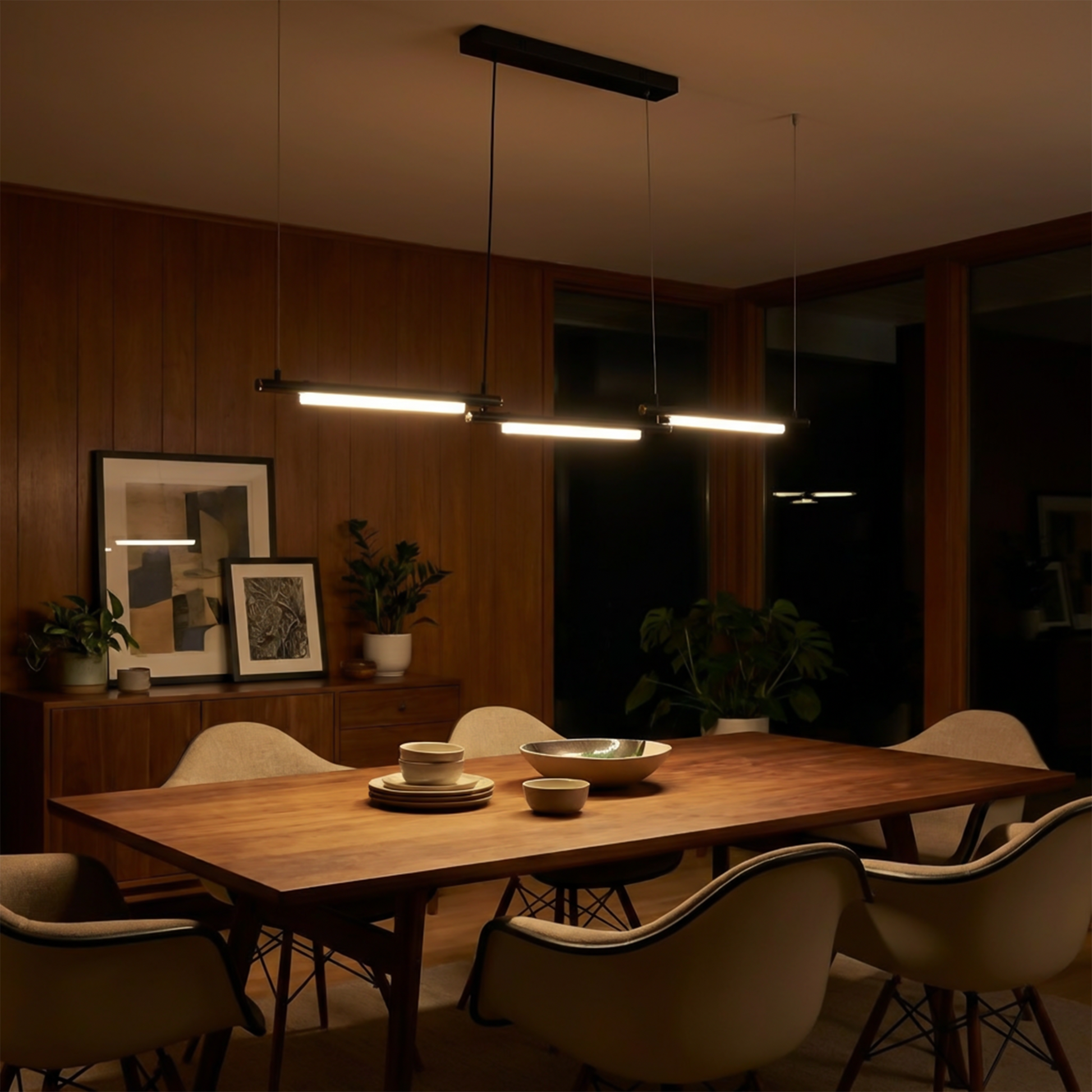 Lustre moderne en fer pour salon – Alastreon
