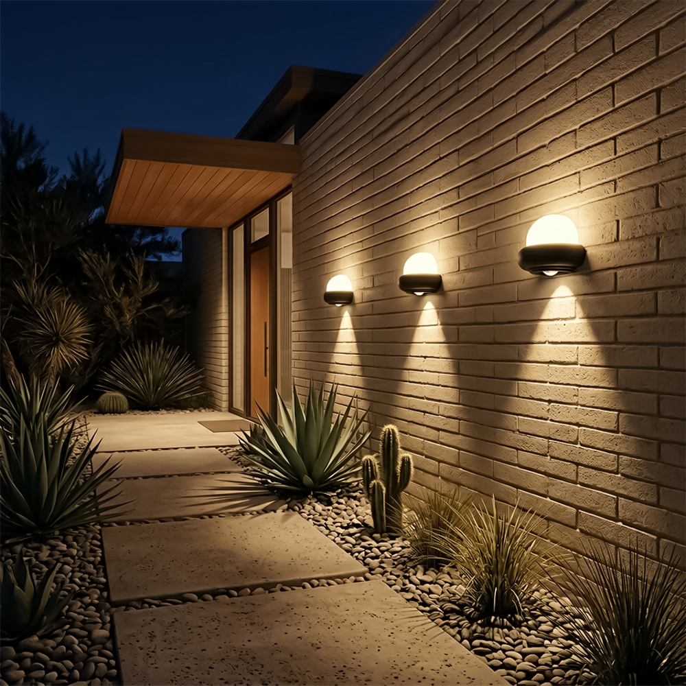 Applique Murale Extérieure Élégante en LED – Exinara