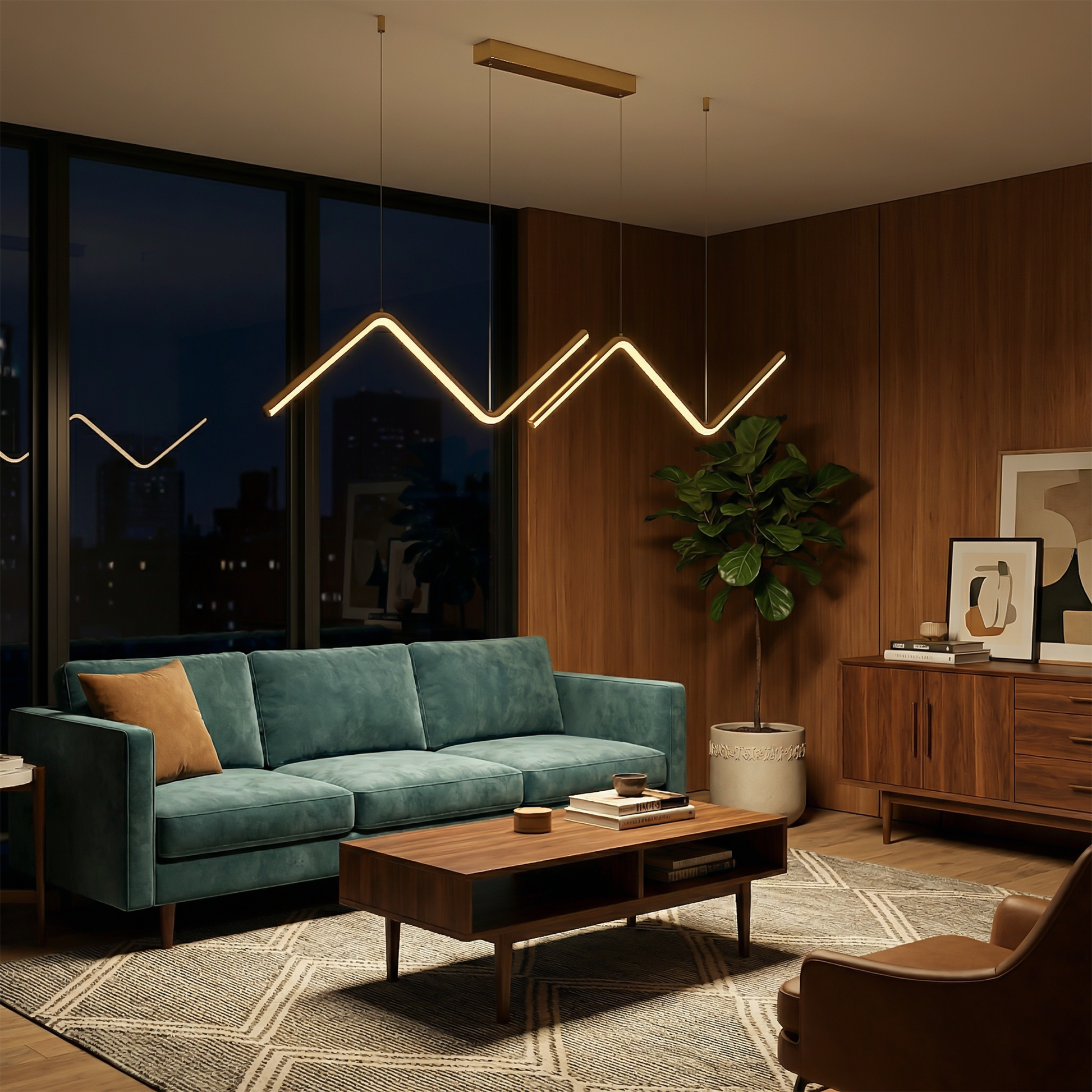 Suspension Eclipse vue détail | Luxarmonie