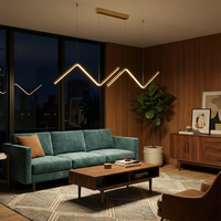 Suspension Design Moderne avec Lumière Ajustable et Finitions Chic – Eclipse