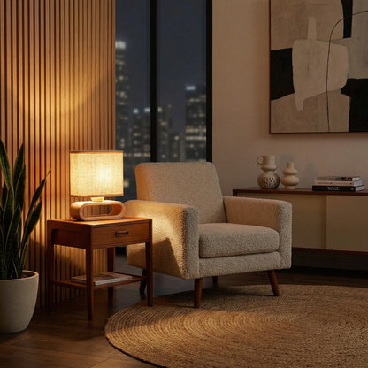 Lámpara de mesa Lazulia vista detalle | Luxarmonie
