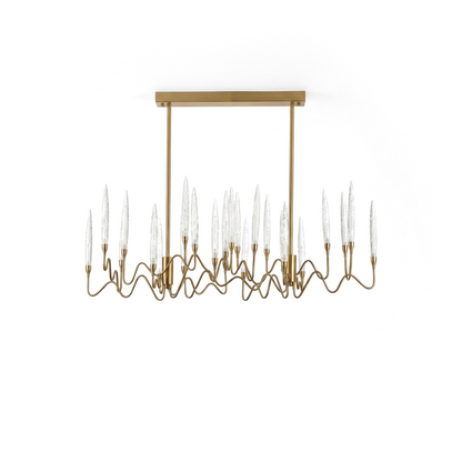 Sculptural Chandelier Chandelier Inspiration Delicate Brilliance – Plume