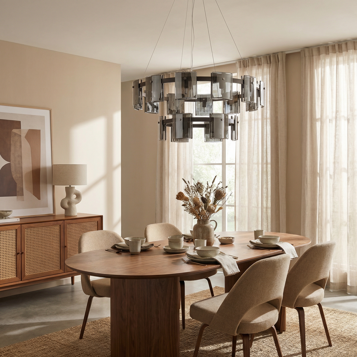 Suspension Célestair vue ambiance | Luxarmonie