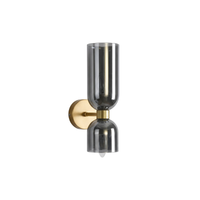 Applique Murale Intérieur Raffiné en Verre Transparent – Sorella