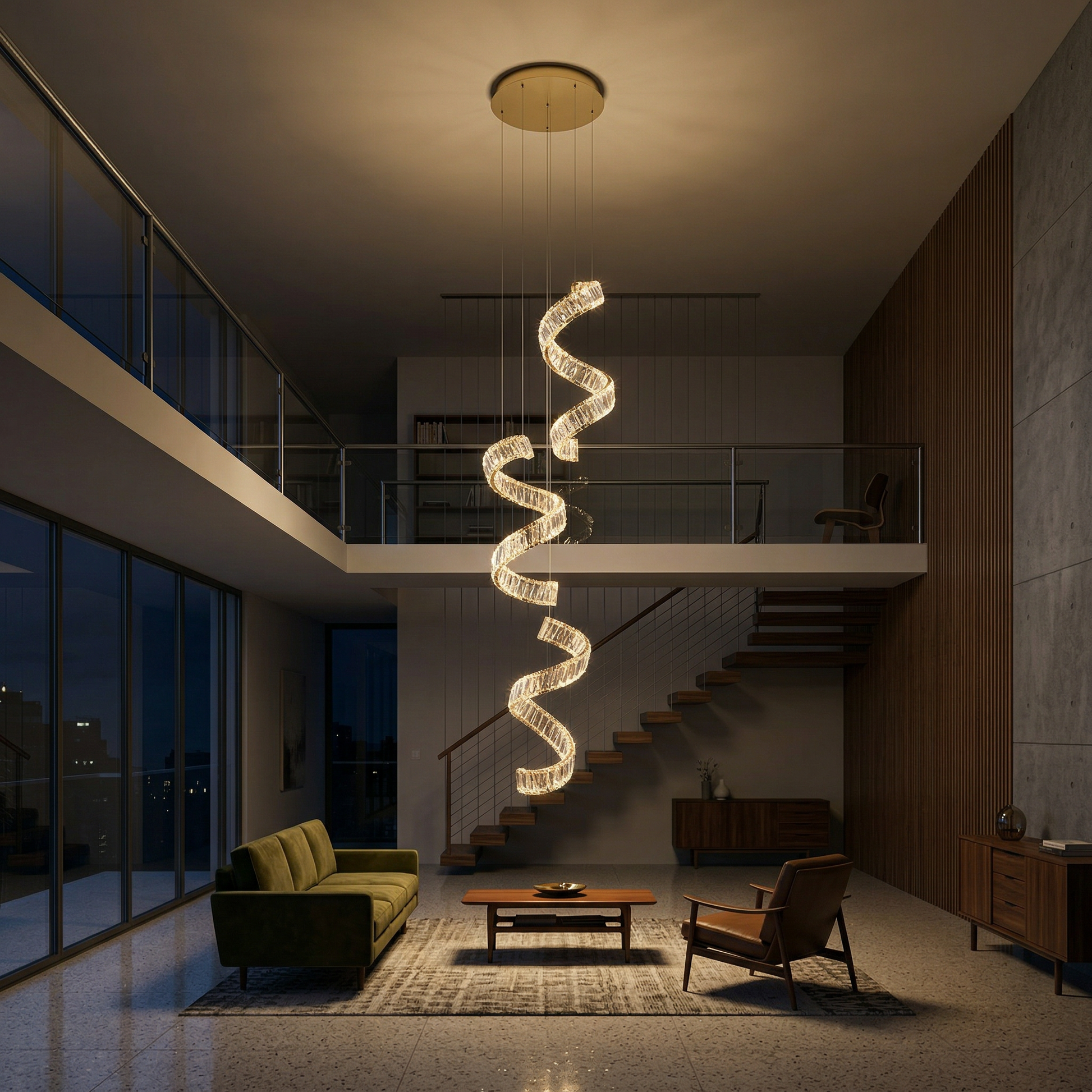 Lustre Auréosial vue détail | Luxarmonie