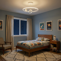 Plafonnier Univers Galactique  Diffusion Douce – Luma