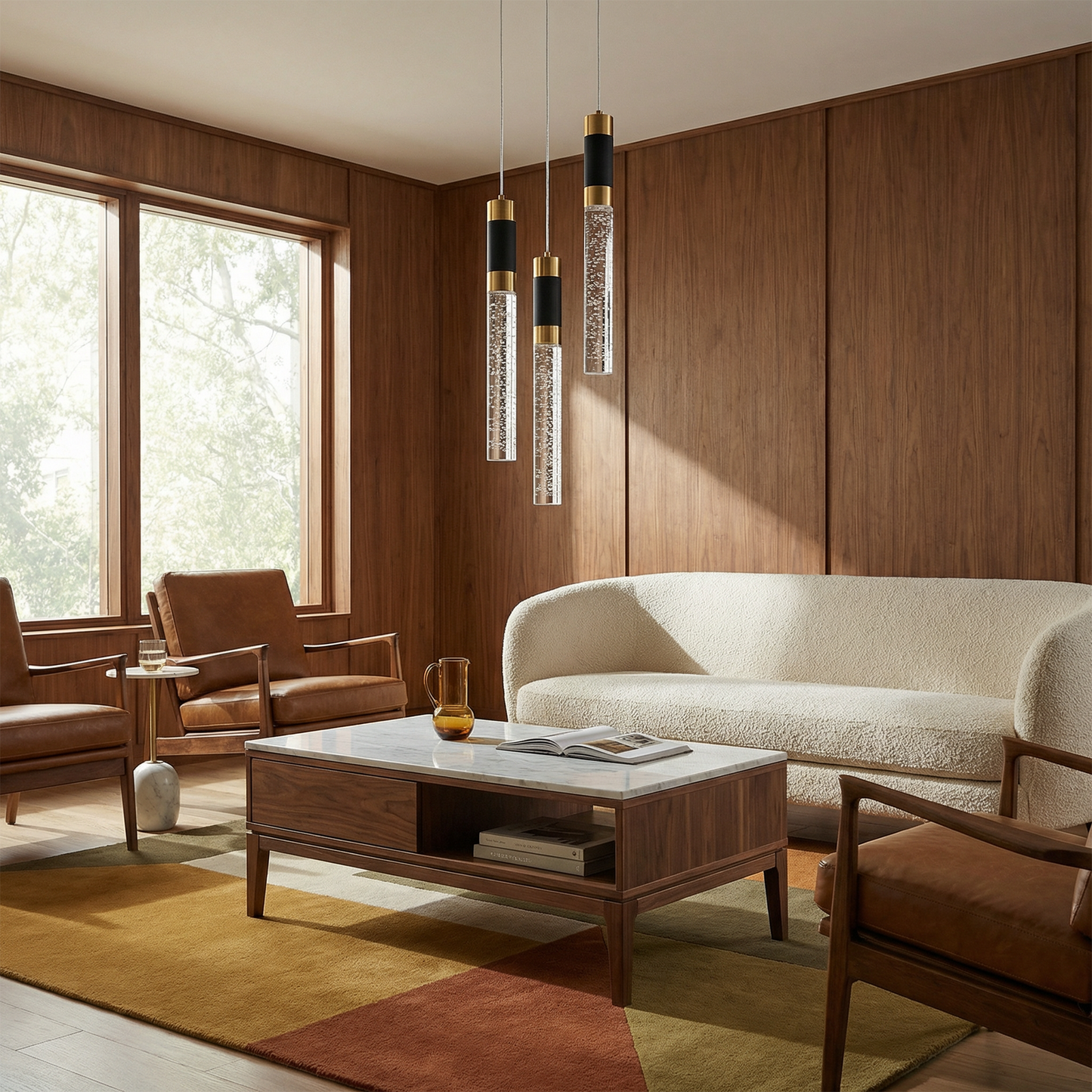 lustre Zenithis vue ambiance | Luxarmonie