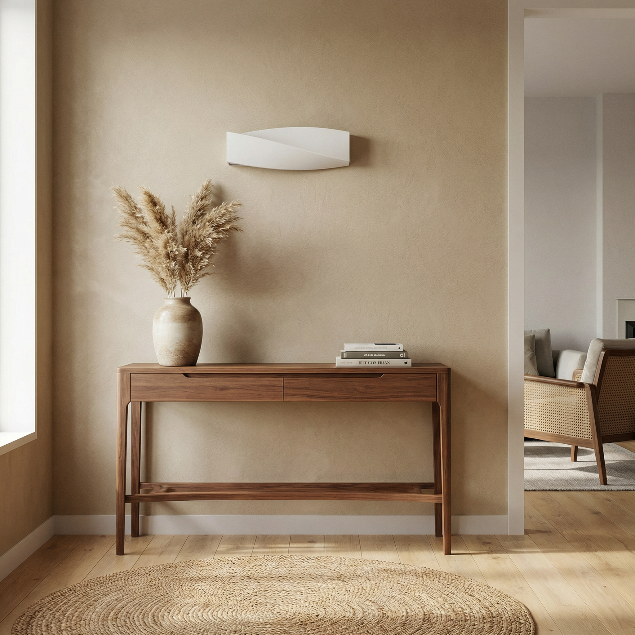 Aplique de pared modelo Asterion vista ambiental | Luxarmonie