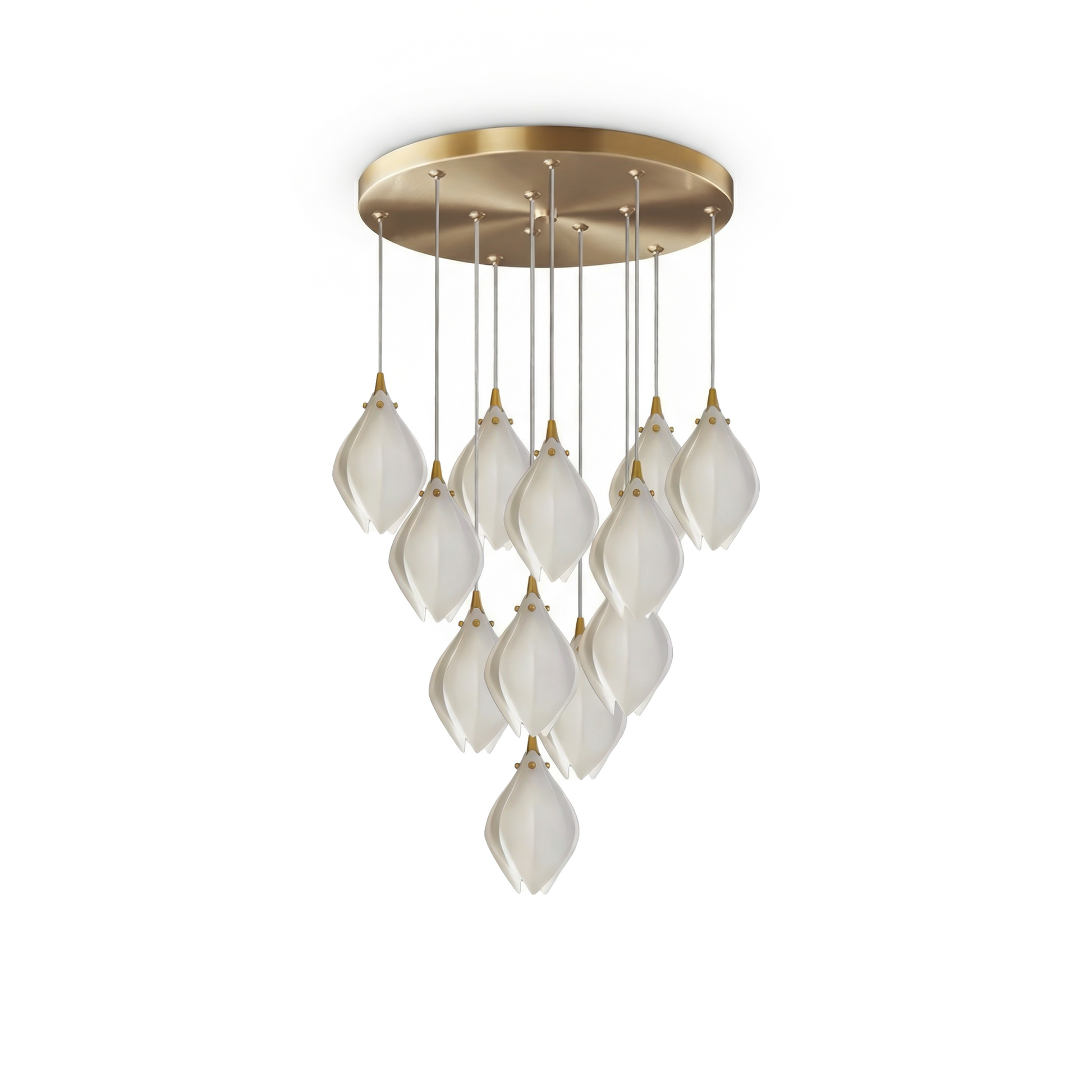 Suspension en verre moderne pour salon – Solistar