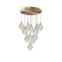 Suspension en verre moderne pour salon – Solistar