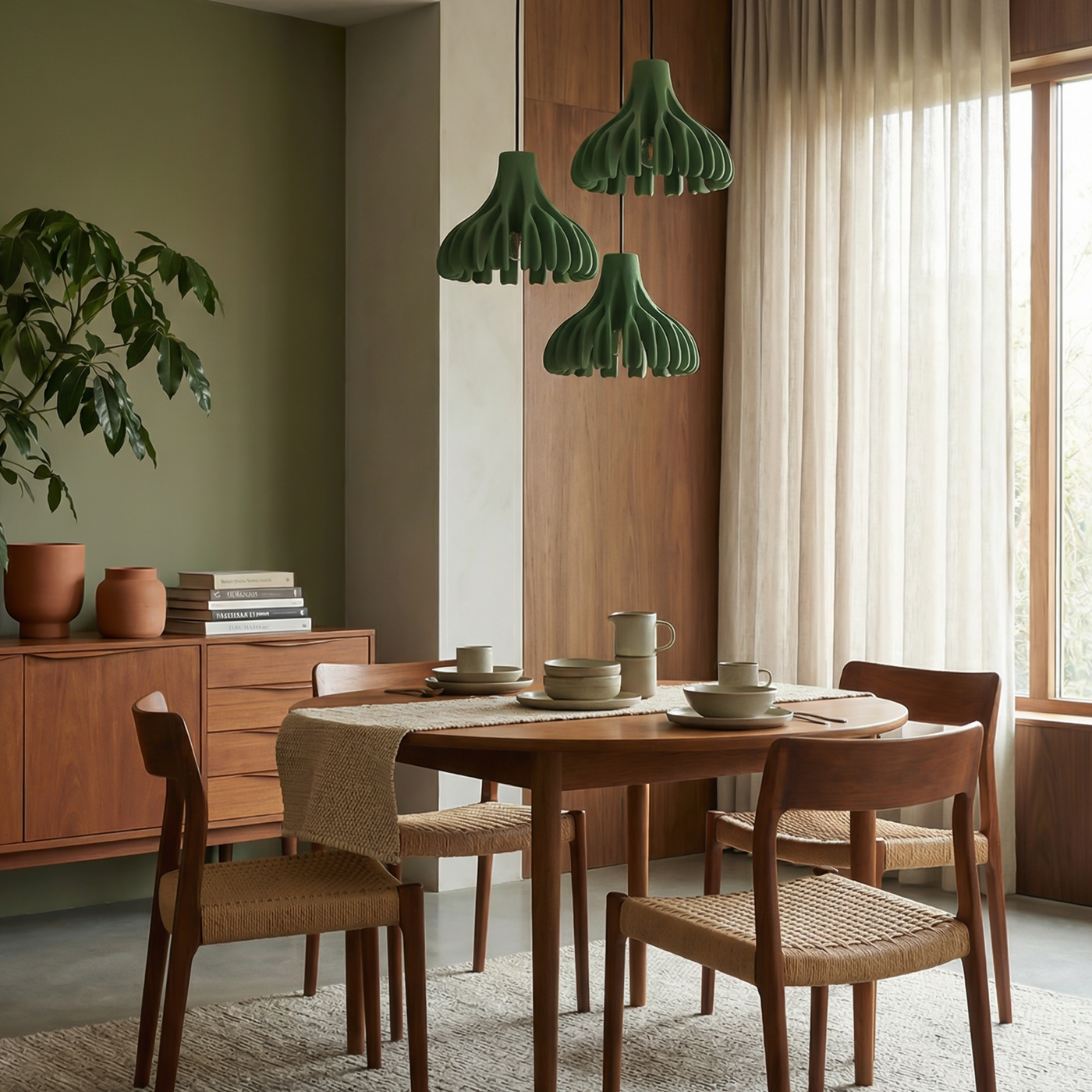 Suspension Design Aérien Finition Bicolore & Éclat Doux – Lior