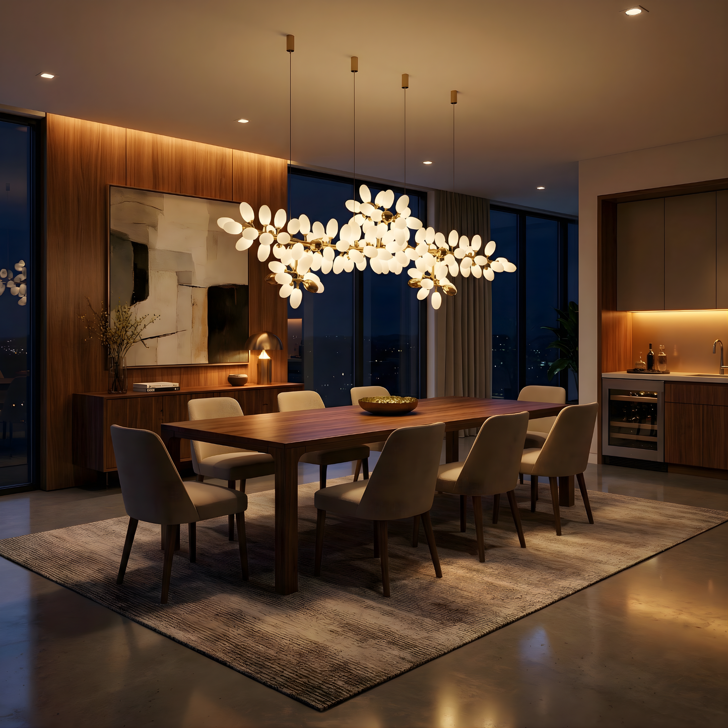 Suspension Zénithrai vue détail | Luxarmonie