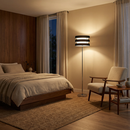 Lámpara de pie Astoria vista detalle | Luxarmonie