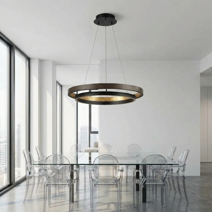 Minimalist modern iron chandelier for dining room – Cirondei