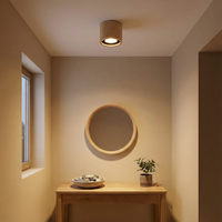 Plafonnier bois naturel minimaliste – Modèle Norvial