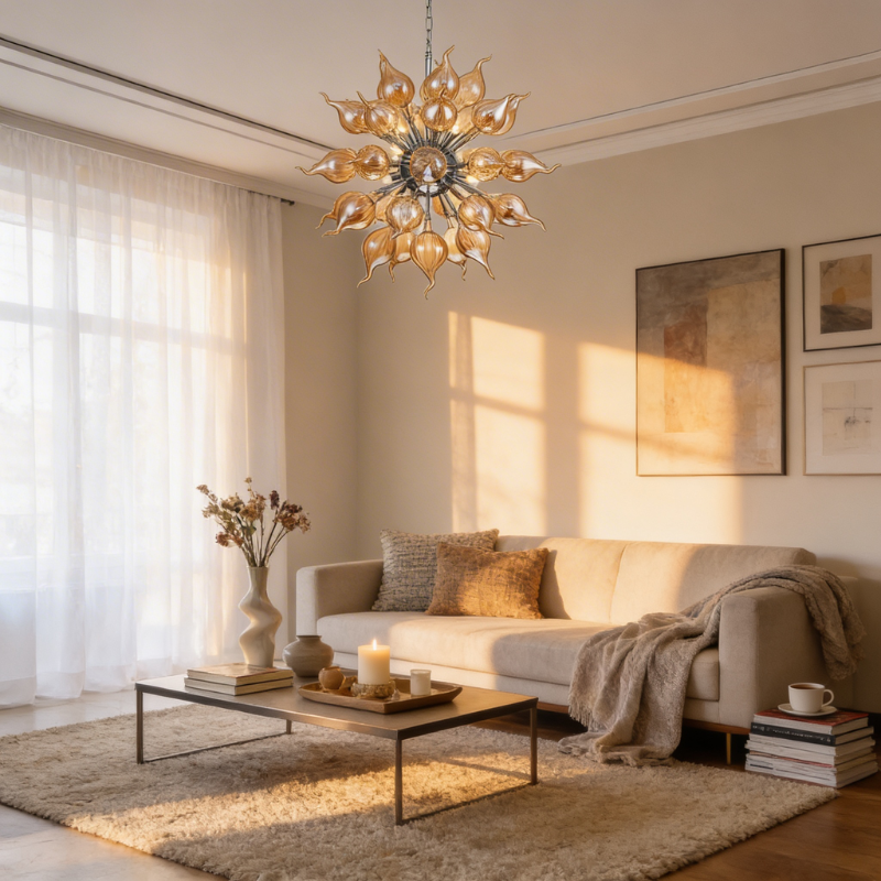 Lustre Orbistar vue détail | Luxarmonie