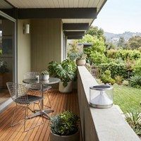 Lampe solaire de jardin en acier inoxydable – Soléclita