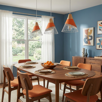 Suspension Bois Naturel Design Cage – Rylia