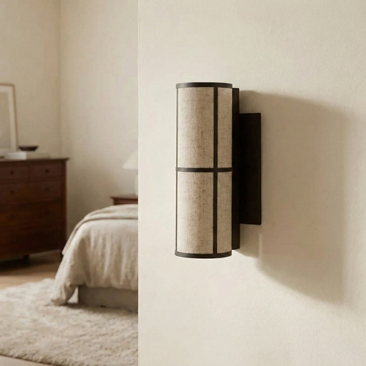 Applique murale vintage en tissu pour chambre – Zénitude