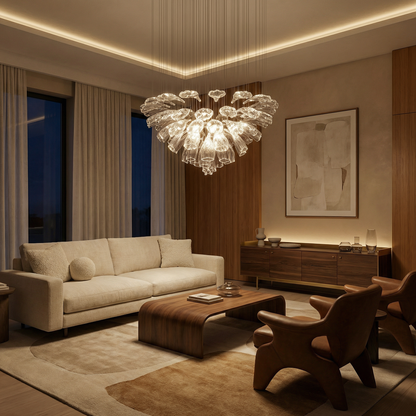 Chandelier Ombre Detail View | Luxarmonie