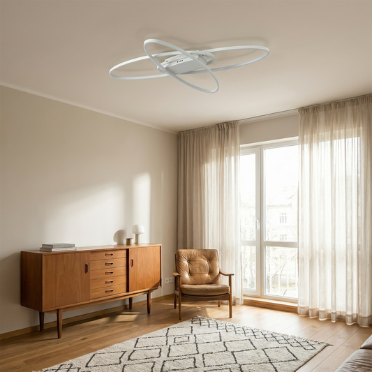 Plafonnier Alunéa vue ambiance | Luxarmonie