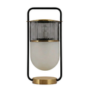 유럽 디자인에서 영감받은 컨템포러리 스타일 조각적 침실 스탠드 – Nébula