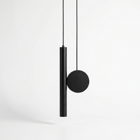 Suspension Moderne Ligne Fluide et Éclat Raffiné – Clarté Divine