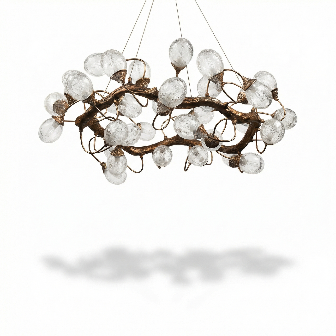 Suspension LED moderne en alliage pour salon – Circlux