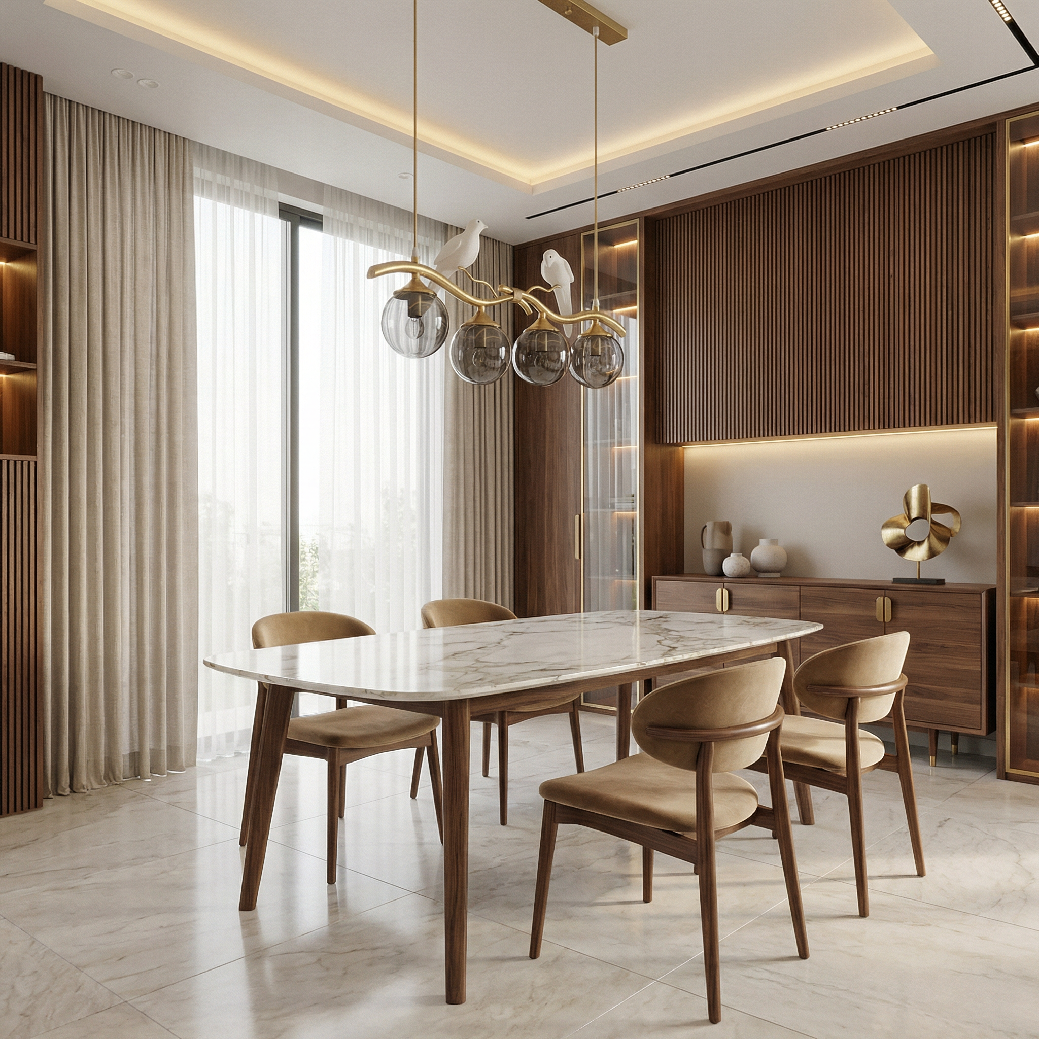 Luminaire Malaria vue ambiance | Luxarmonie