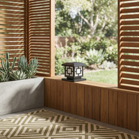 Lampe à poser solaire d'extérieur étanche moderne – Solaira