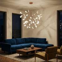 Suspension Design Branche Nordique Éclat Sculptural – Firefly