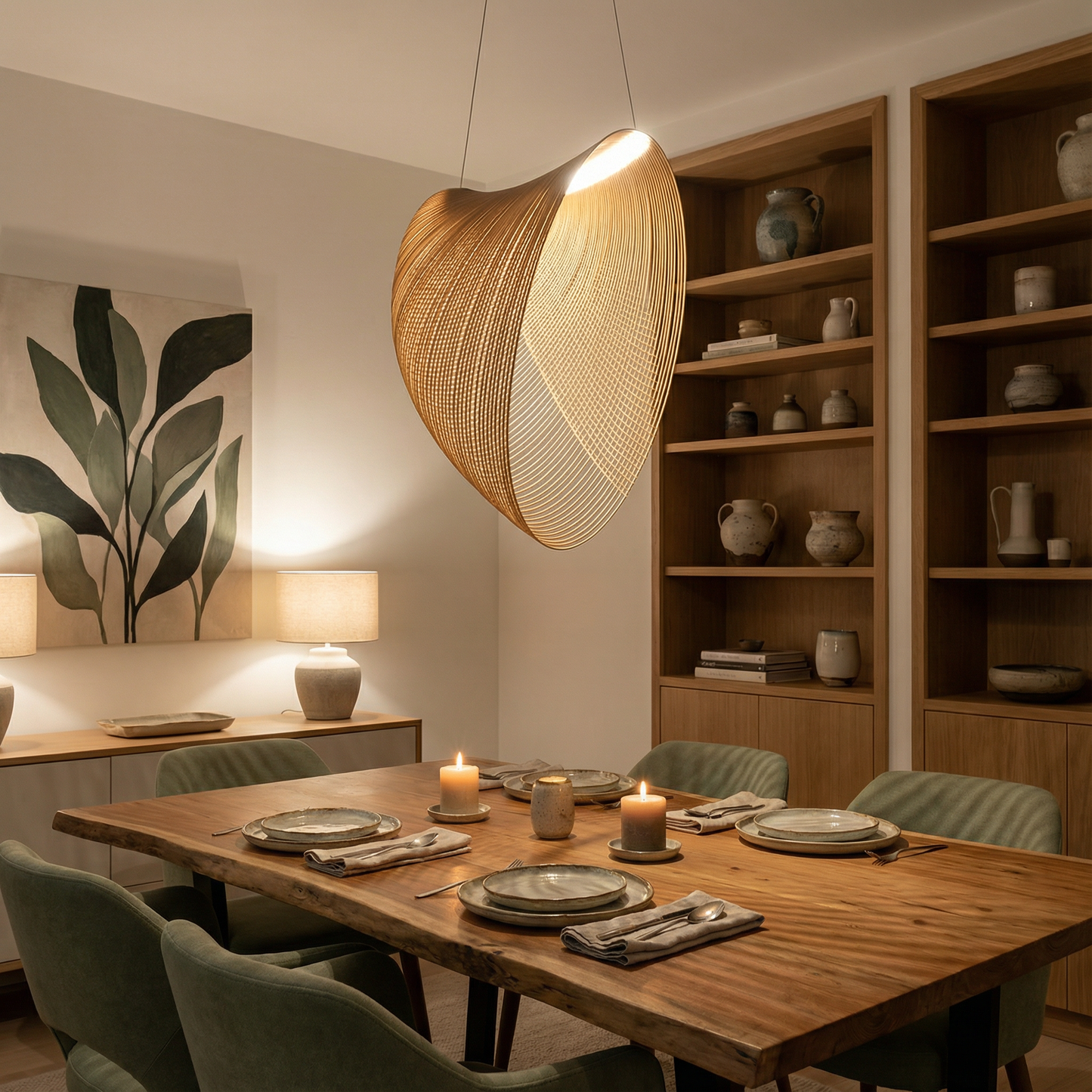 Suspension Luminaire Arboréa vue détail | Luxarmonie