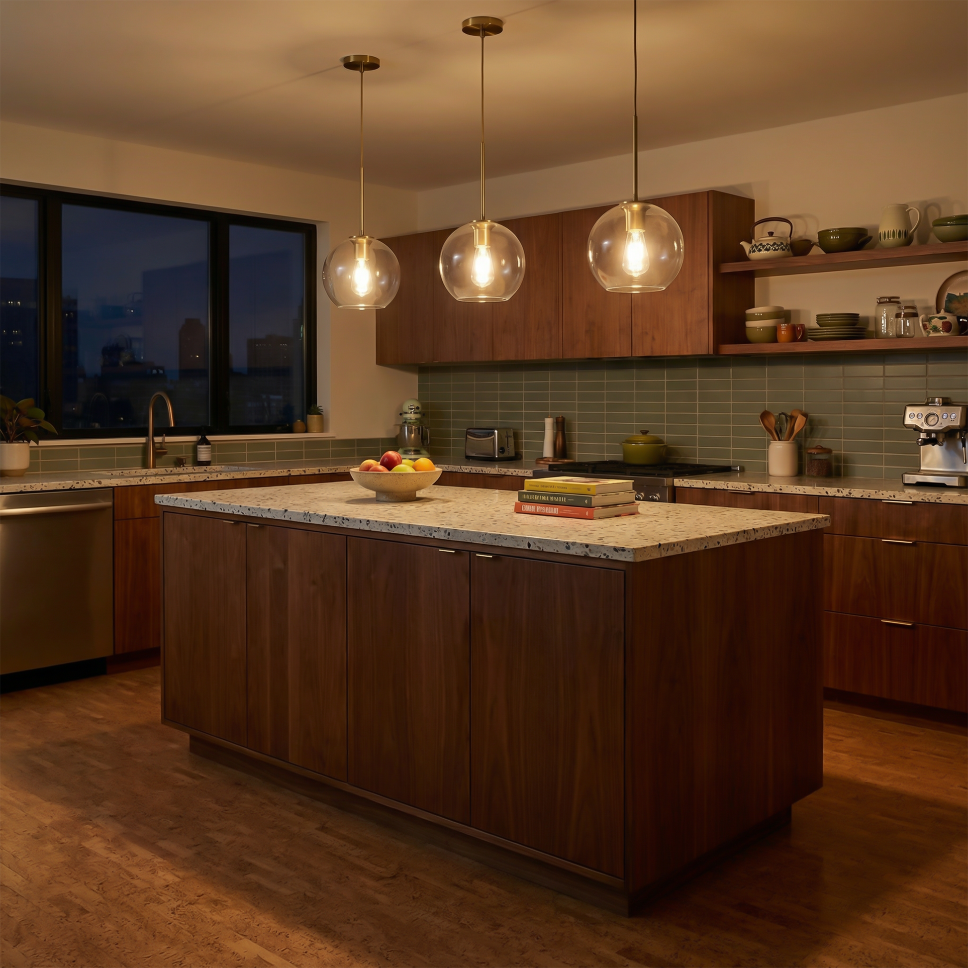 Suspension Ombrelia vue détail | Luxarmonie