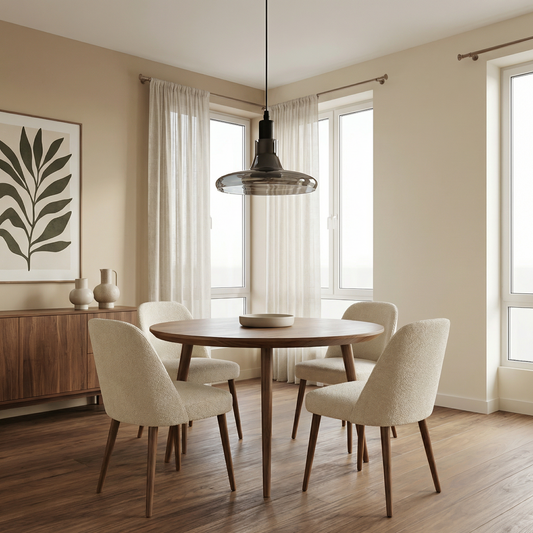 Suspension Verre Métal LED Design Moderne – Raplus