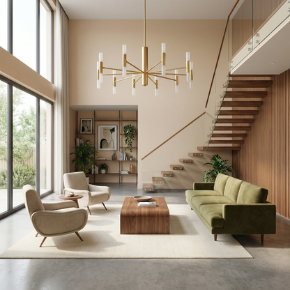 Handelor Chandelier Ambiance View | Luxarmonie