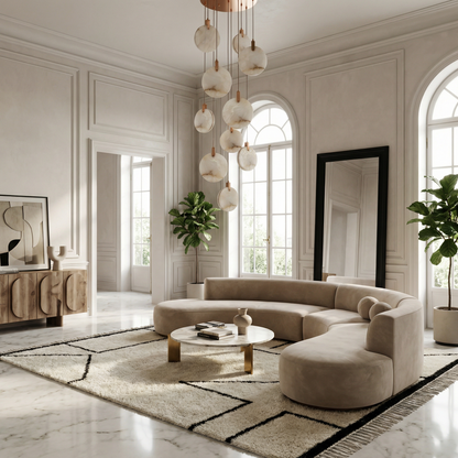 Chandelier Marmo Ambient View | Luxarmonie