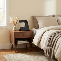 Lampe de bureau noire design en acier – Modèle Neralis