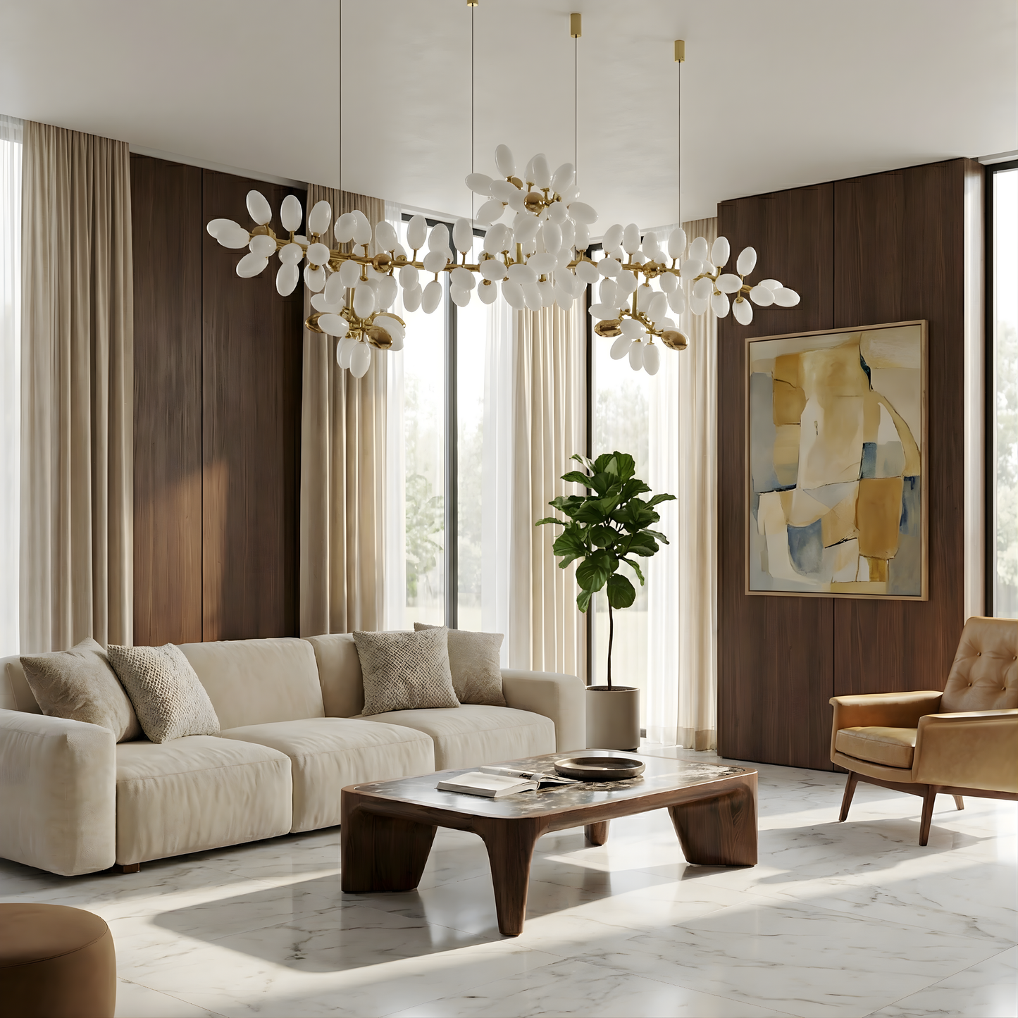 Suspension Zénithrai vue ambiance | Luxarmonie