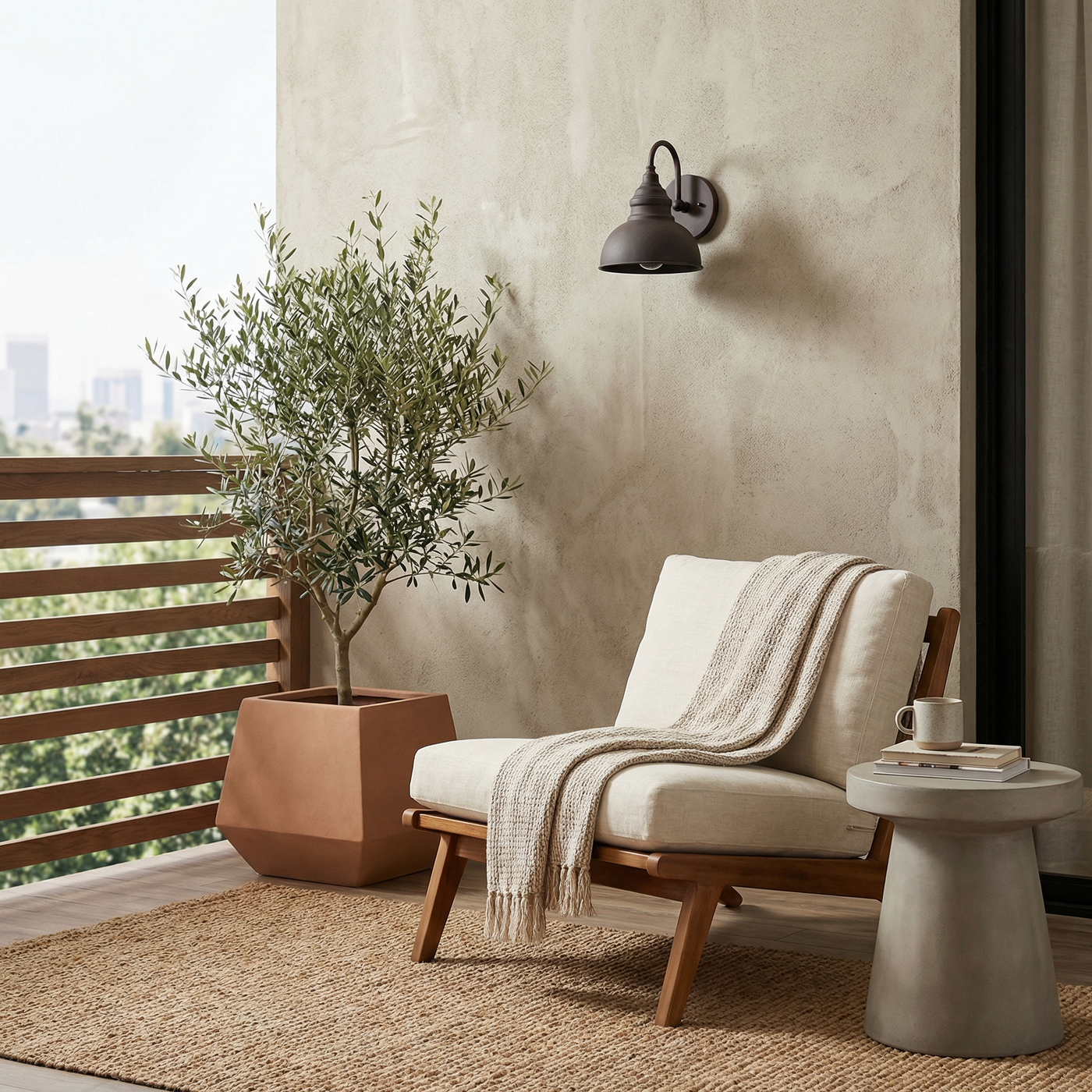 Applique Murale Antique Style Industriel pour Extérieur – Antico