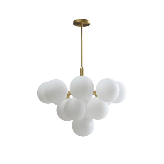 Lustru modern din sticlă pentru living – Arionelley