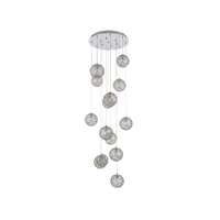 Suspension Chic Finition Or & Diffuseur en Verre – Veloria