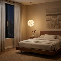 Suspension Tendance Forme Lune Style Adaptatif – Lune