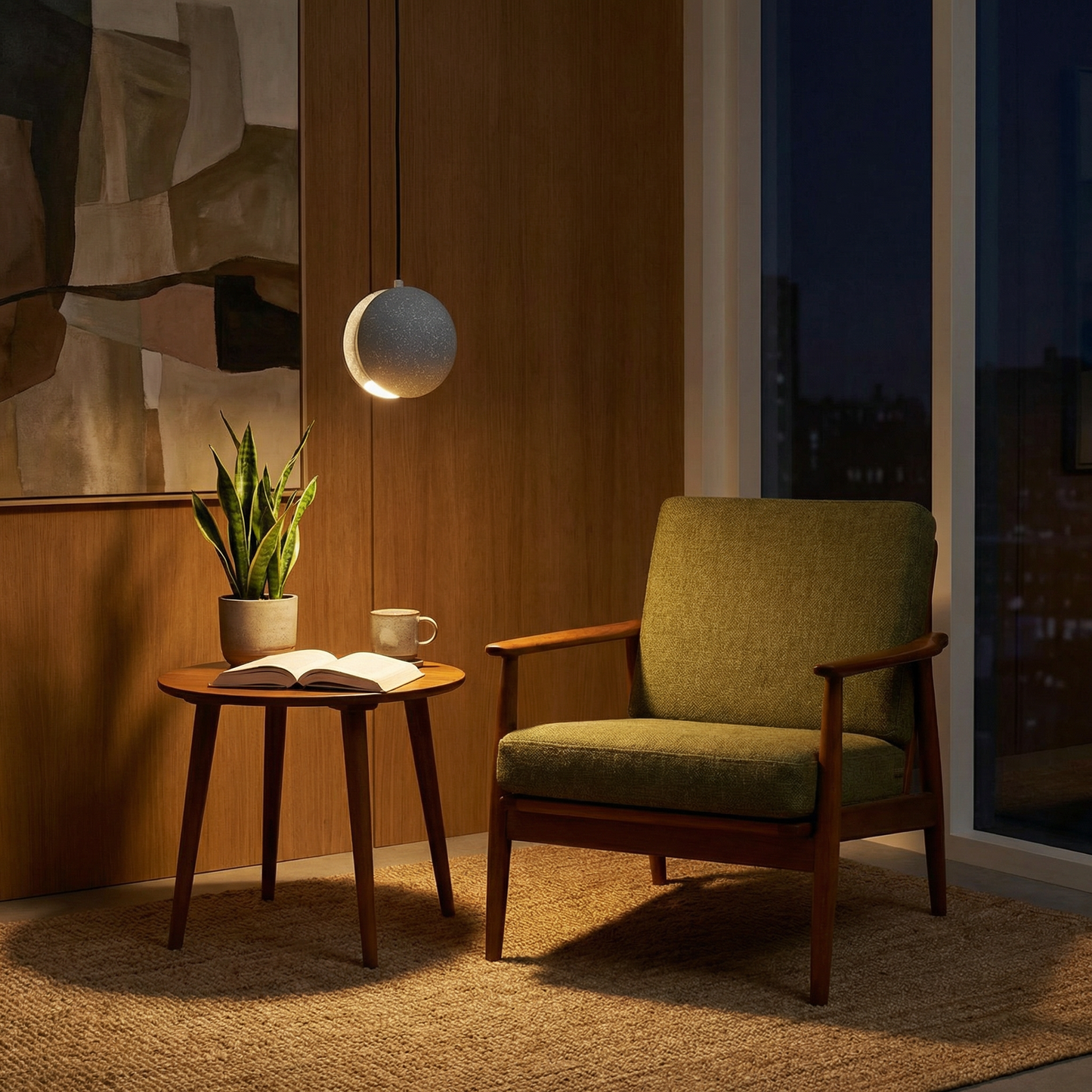 Suspension Élégante Ambiance Cosy et Moderne – Soleil