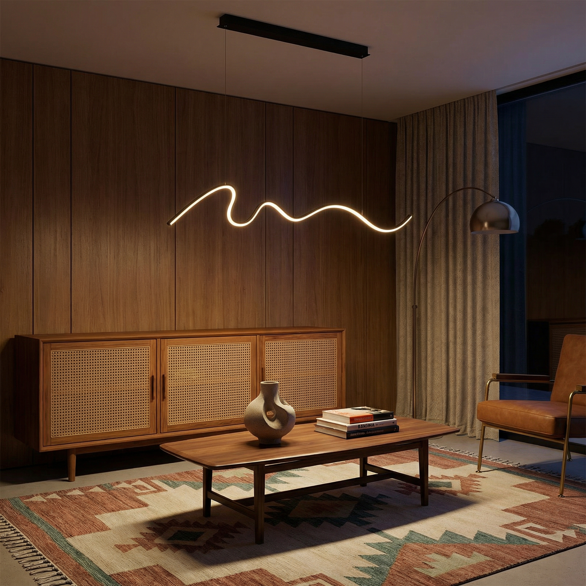 Suspension Caeluxique vue détail | Luxarmonie