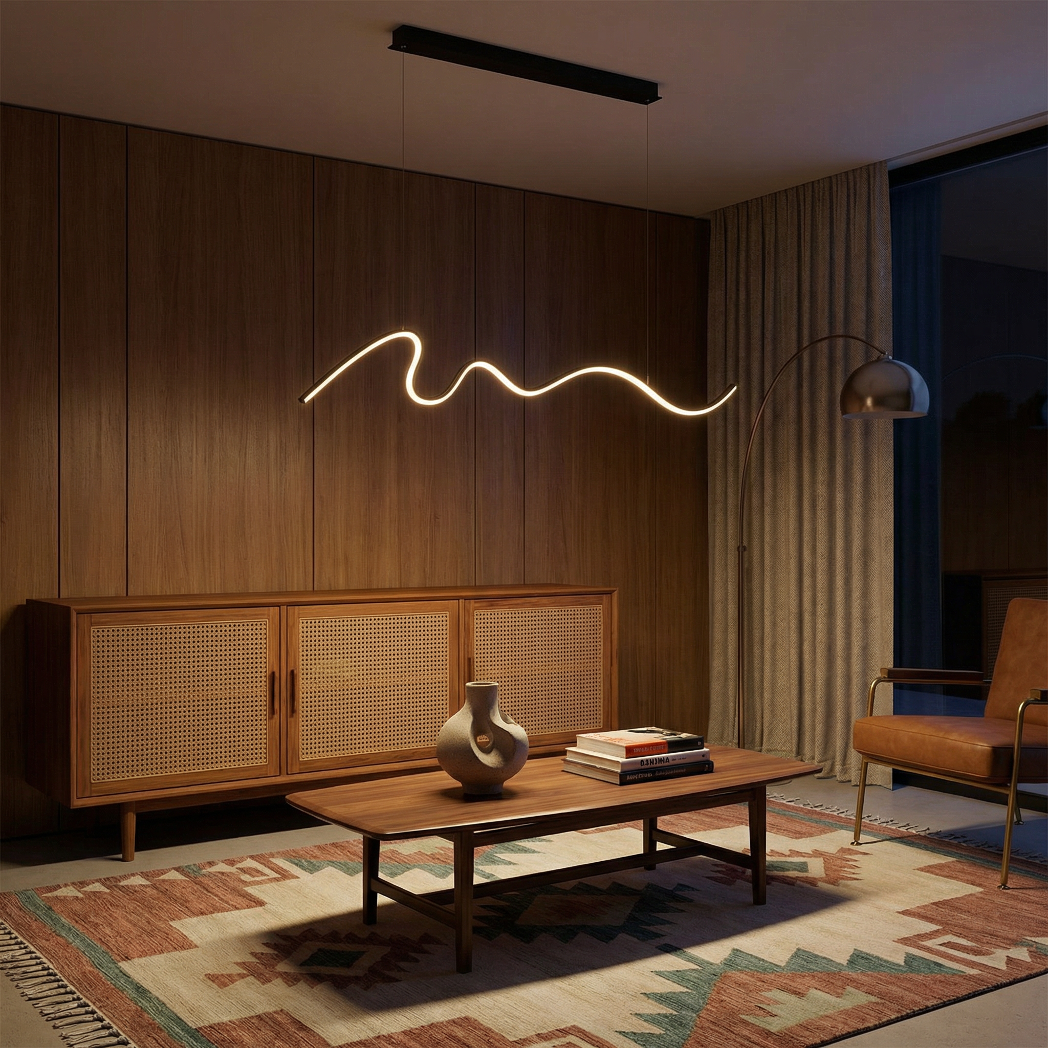 Suspension Caeluxique vue détail | Luxarmonie