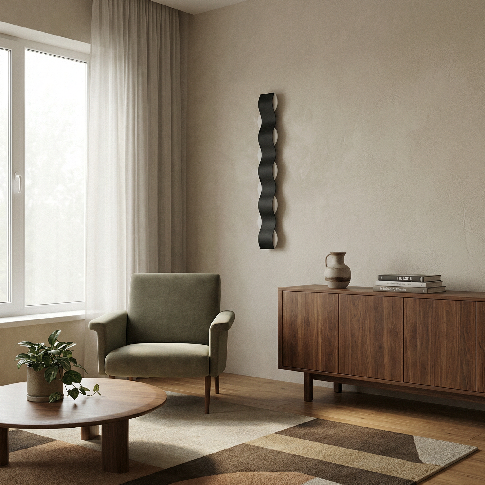 Luminaire Extérieur Ondulys vue ambiance | Luxarmonie